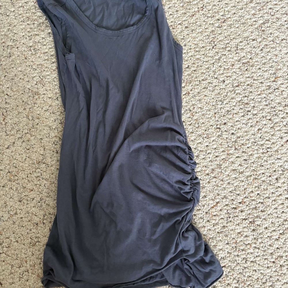 Elegant Gray Sleeveless Top